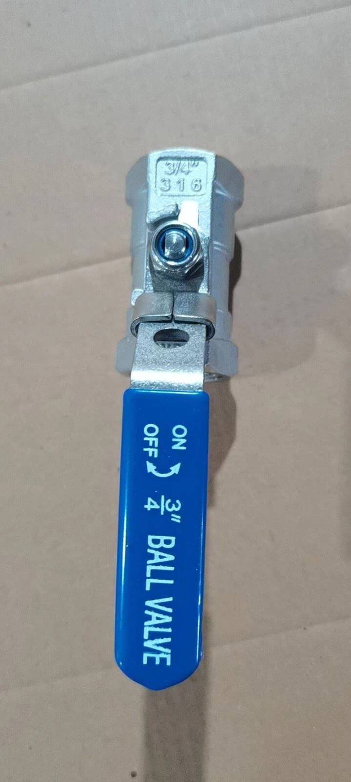 Roestvrij staal 1pc draadkogelkraan
